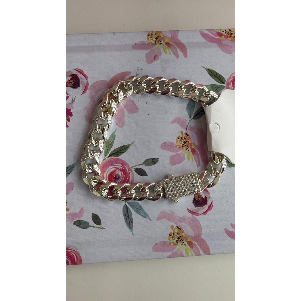 Silver Plated Monaco‎ Bracelet
